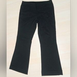 Bootcut black Dress Pants Black Size 33×31